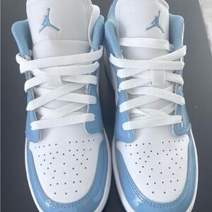 Jordan Kids Sneakers - White and Light Blue